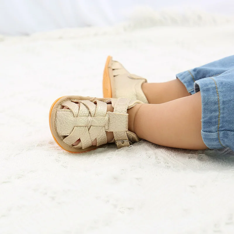

Spring and Summer New Breathable Non-slip Weave Infant Shoes Newborn Shoes Toddler Shoes Outing First Walkers Baby Girl Shoes