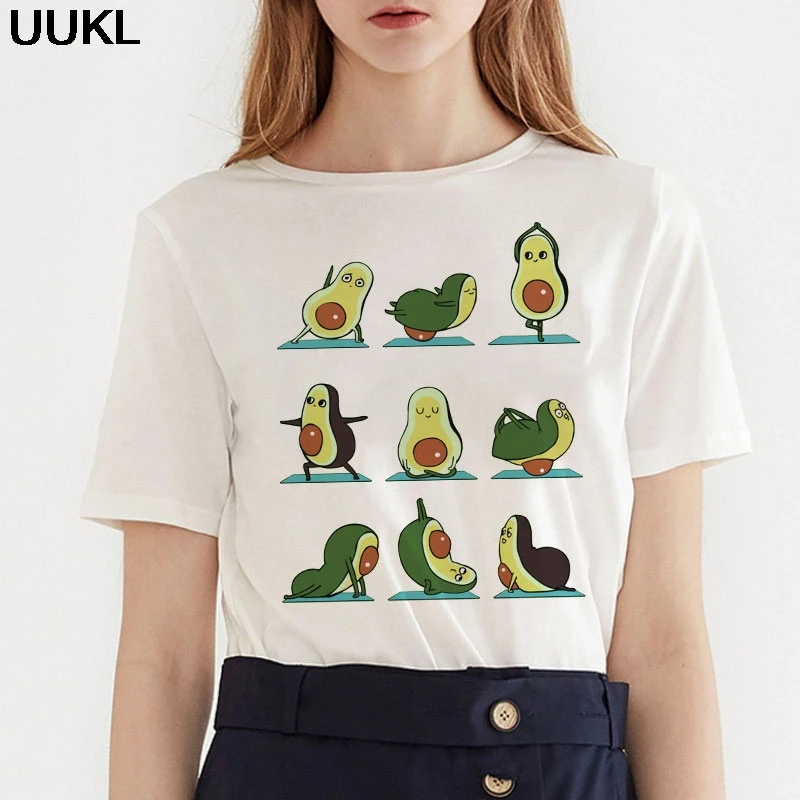 Женская футболка с круглым вырезом в стиле Харадзюку|Футболки| |