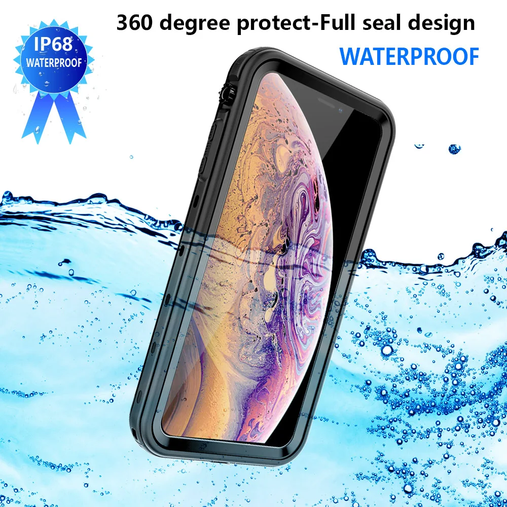 Водонепроницаемый чехол-накладка для iPhone XR XS MAX Max | Мобильные телефоны и