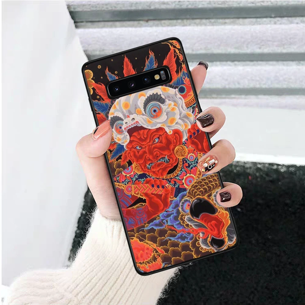 77F в японском стиле арт силиконовый чехол для Samsung S6 S7 край S8 S9 S10 рlus Lite S10E S20 ультра