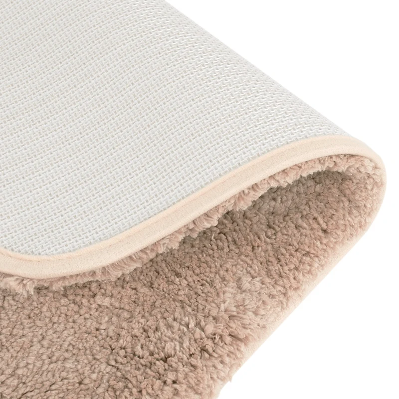 

Non-Slip Bathroom Rug High Water Absorbent Bath Mat Microfiber Soft Plush Shaggy Carpet Home Anti-Skid Bath Mat