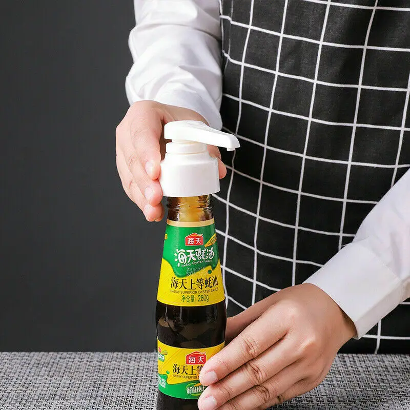 Новейший пластиковый диспенсер для переодевания жидкой бутылки сопло Pourer устричный соус пробка кухонный инвентарь для бара часть подходит для большинства бутылок