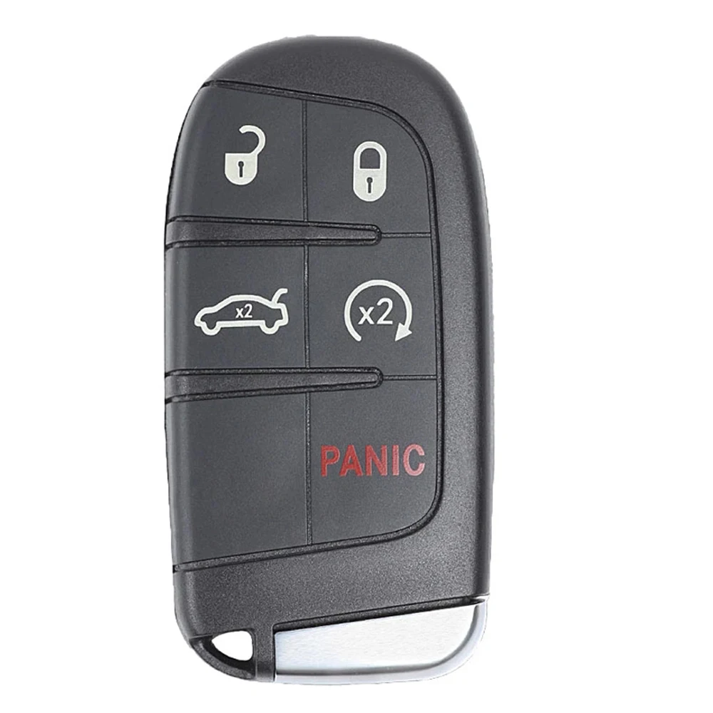 

Умный дистанционный Автомобильный ключ yocпластика, 433 МГц, 46 чипов для Chrysler Dodge Challenger Durango 2011, зарядное устройство Journey 2017