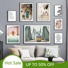 WTQ ТРАМ цветок Лиссабон лестница Kefalonia настенная Картина на холсте скандинавские постеры принты декор комнаты картины украшение дома