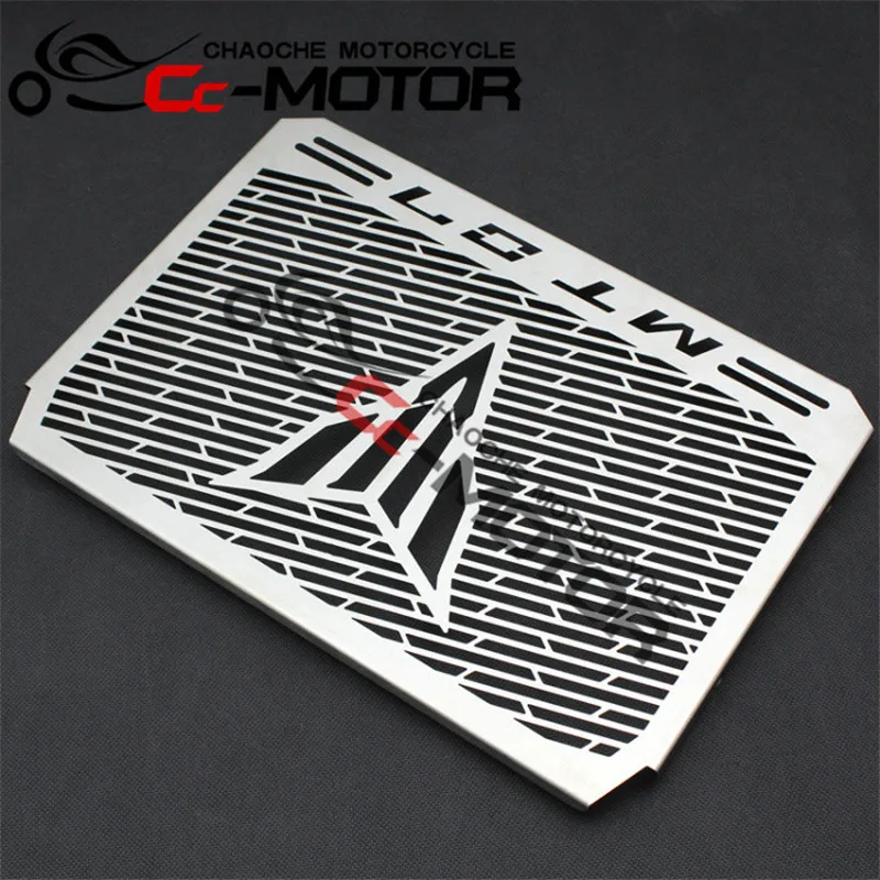 moto water tank shiled motorbike radiator guard protector for yamaha MT-07 MT07 accessories motorcycle grille cover   | Автомобили и