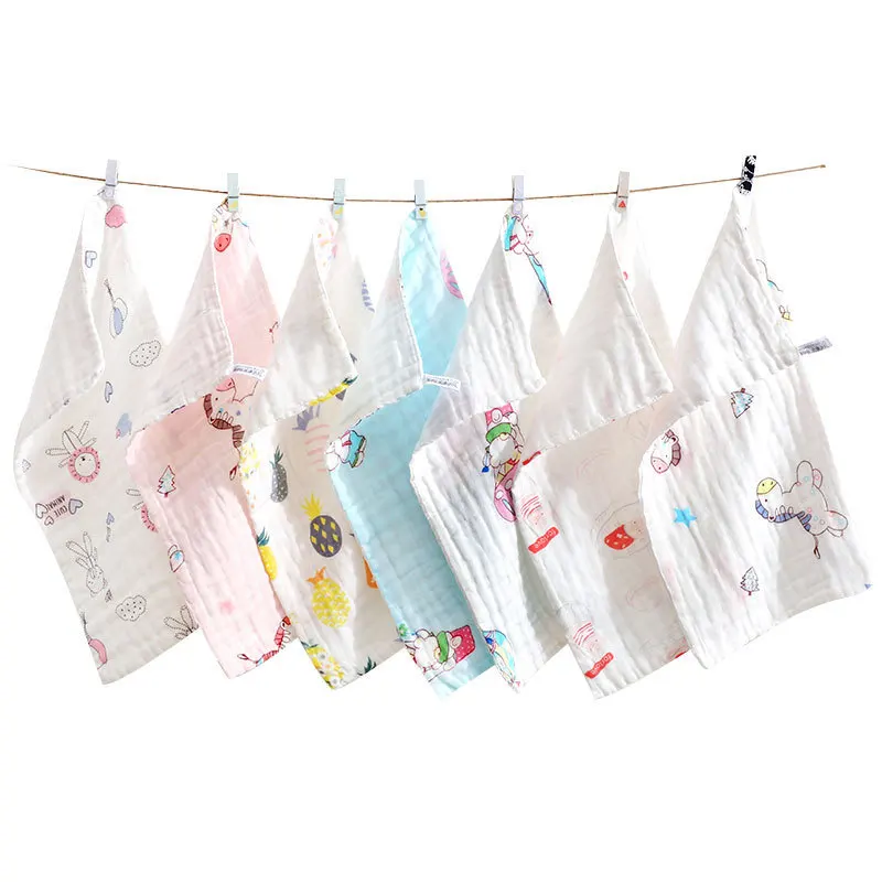30x30cm 1pc Baby Towel Newborn Muslin Squares Towels and Wash Cloths Comfort Muselina Bebe Algodon | Мать и ребенок