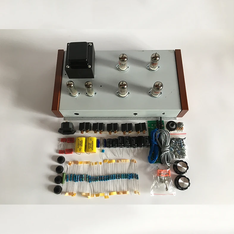 12AX7B 12AU7 вакуумный трубчатый предусилитель усилитель HiFi домашний стереоусилитель