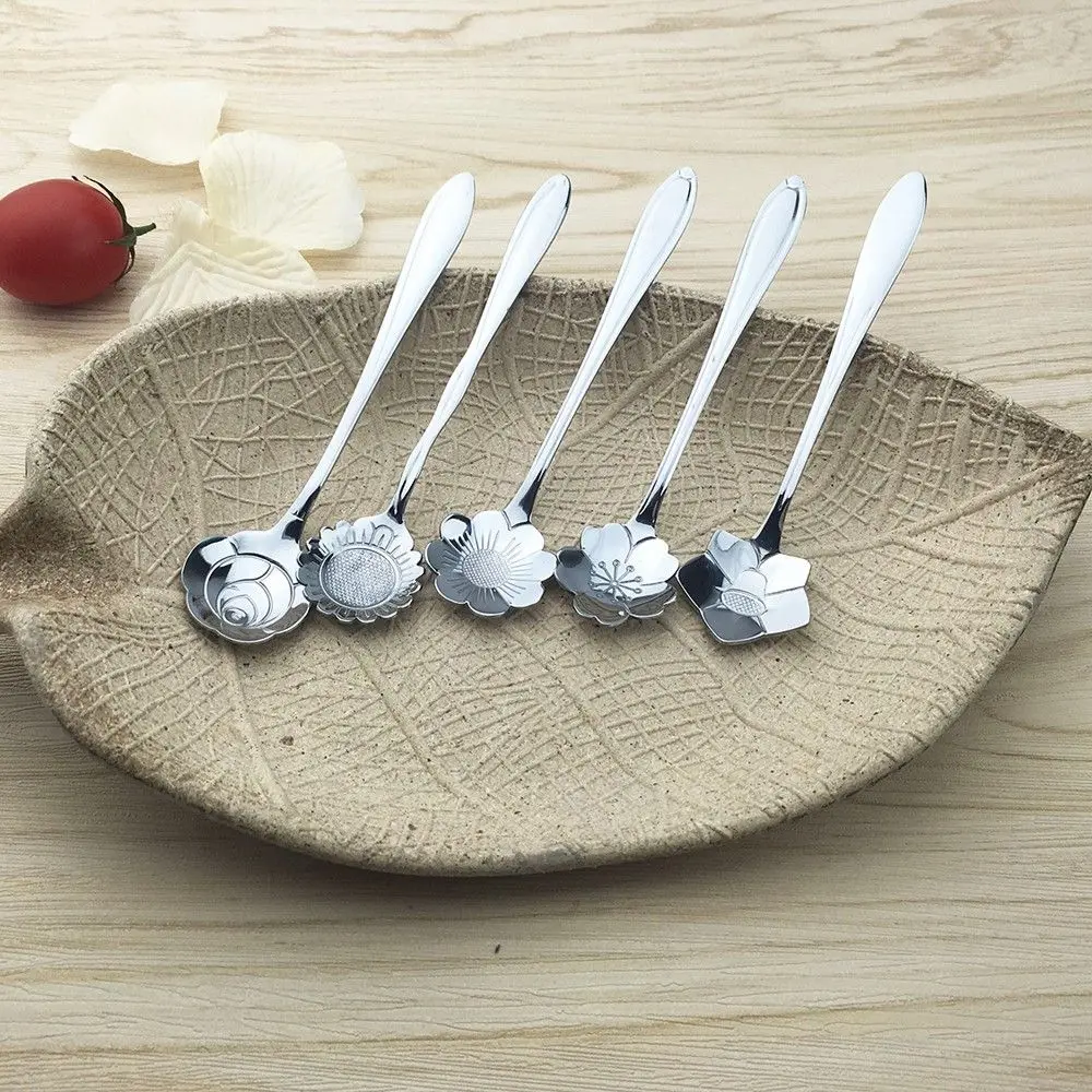 5 шт. стилист из нержавеющей стали для влюбленных вишневый цвет РОЗА Подсолнух