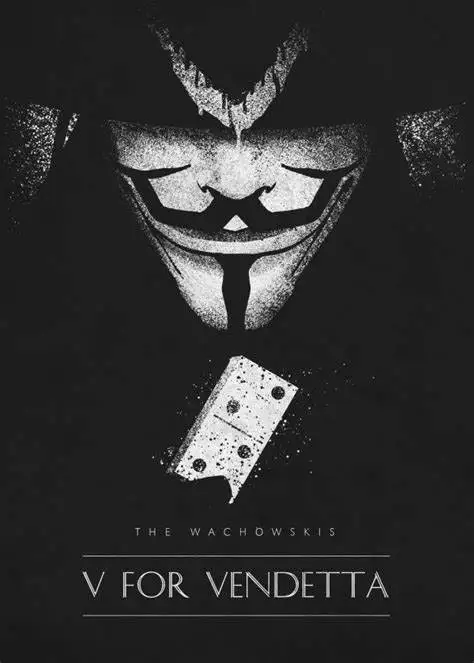 

More style Vintage Classic Movie V for Vendetta Art Film Print Silk Poster Home Wall Decor 24x36inch