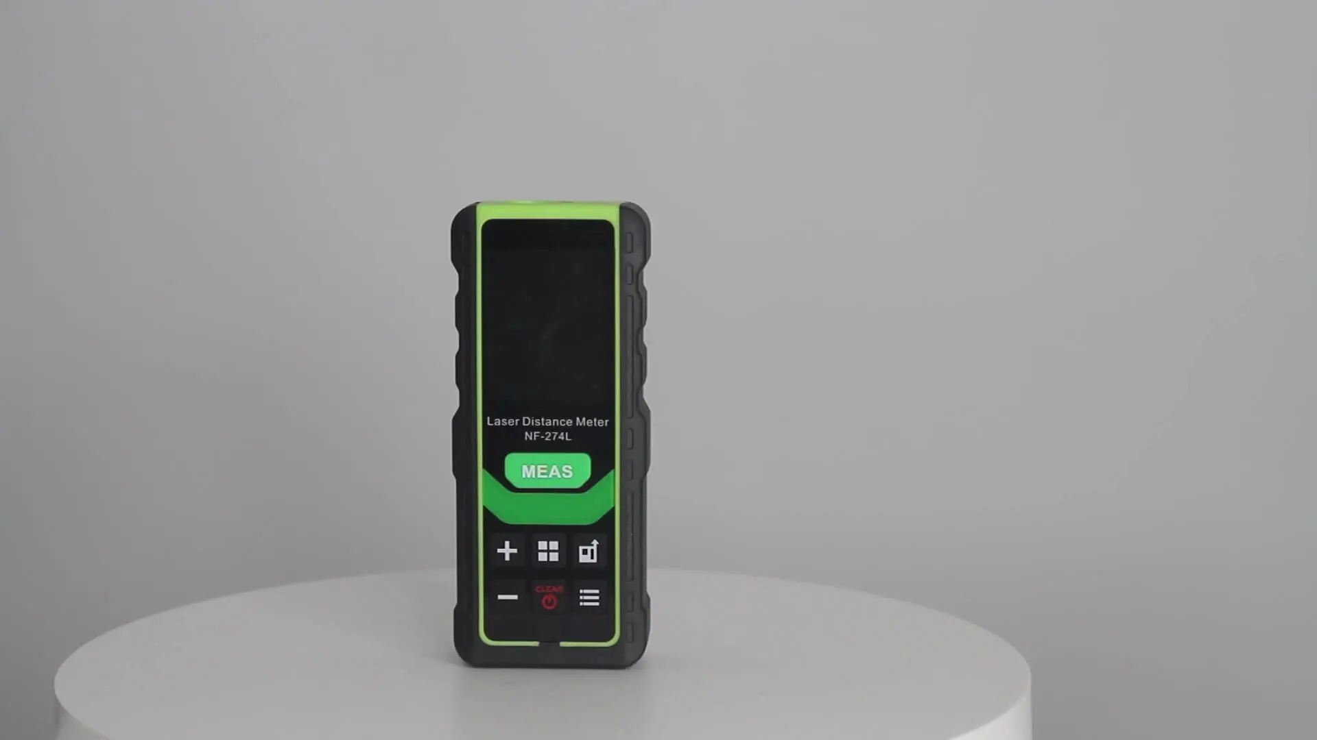 

Measuring Tool Portable Rangefinder Voice Broadcast Green Light Laser Distance Meter NF-274L