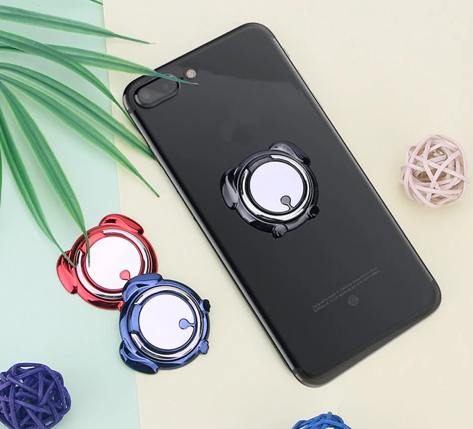 Lucky Dog телефон панель с кольцом держатель 360 градусов вращение металлический