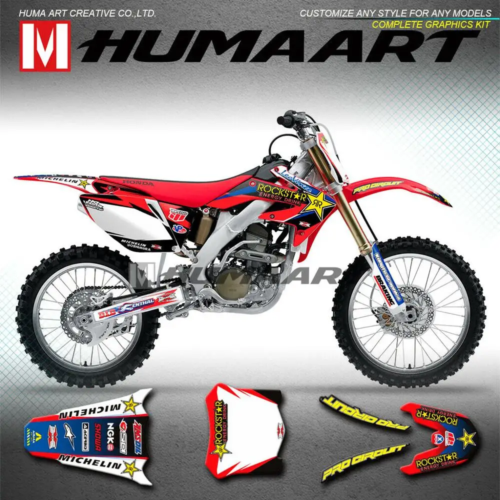 Наклейка на мотоцикл HUMMART мотоциклетный виниловый персонализированный