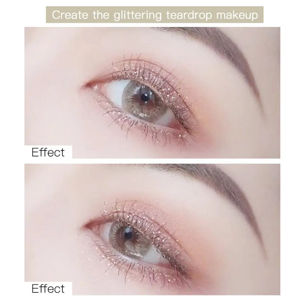 Тушь для ресниц с алмазным блеском быстросохнущая водостойкая стойкая завивка