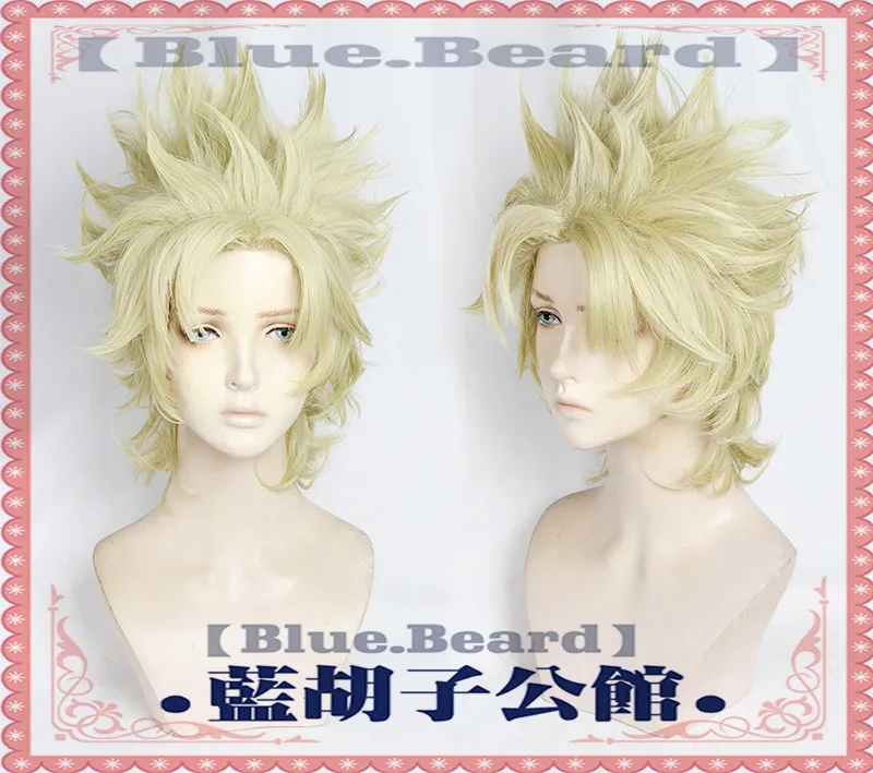 Парик для косплея по мотивам аниме невероятные приключения Джоджо термостойкий