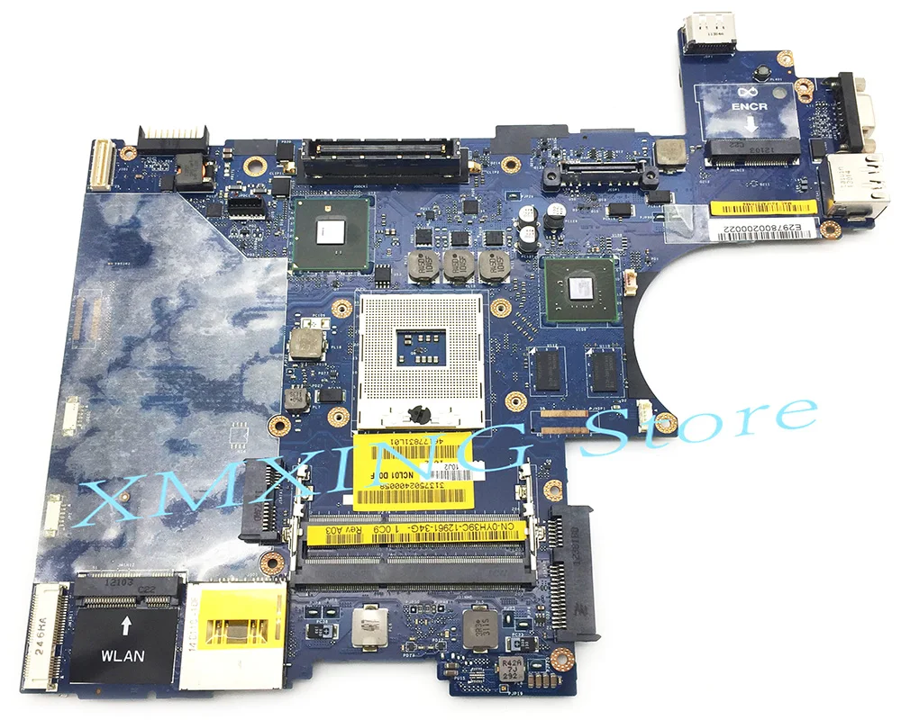 FULCOL для DELL Latitude E6410 материнская плата ноутбука LA 5472P CN 0YH39C YH39C протестирована на