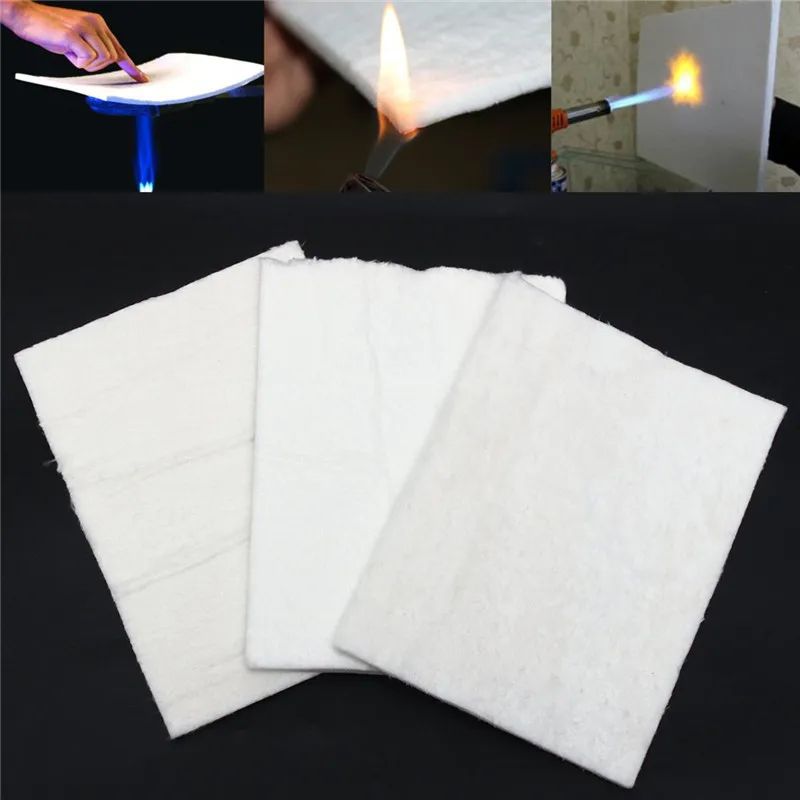 

25x35cm 3/6/10mm Thickness Super Light Silica Aerogel Insulation Mat Lightest Solid Pad For Industrial Pipelines Storage Tanks