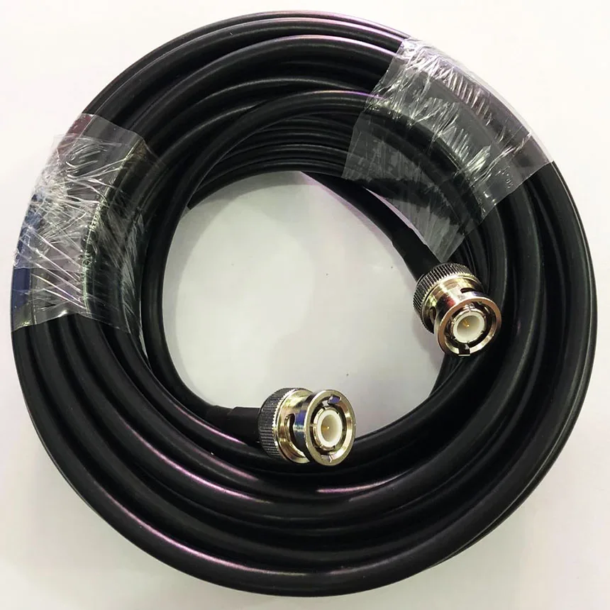 RG58 BNC штекер BNC разъем коаксиальный кабель RF адаптер 50-3 кабель 50 Ом 50 см 10 м 5 м 1 м 20 м