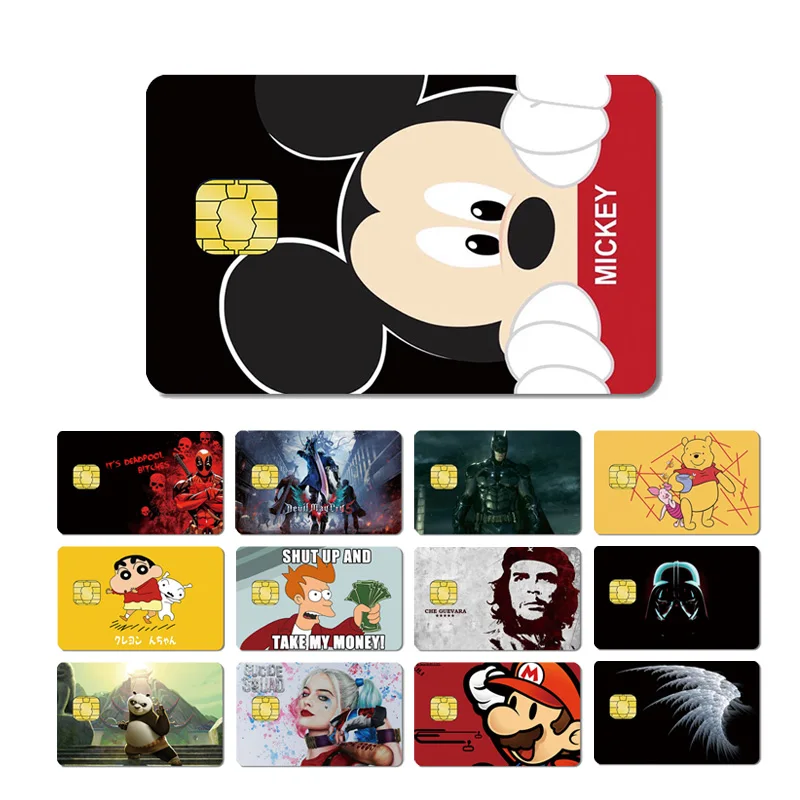 Бэтмен медведь Марио Китти Звездные войны карандаш Shinchan наклейка на кожу Пленка