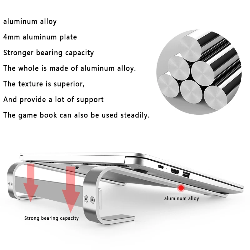 большая алюминиевая подста