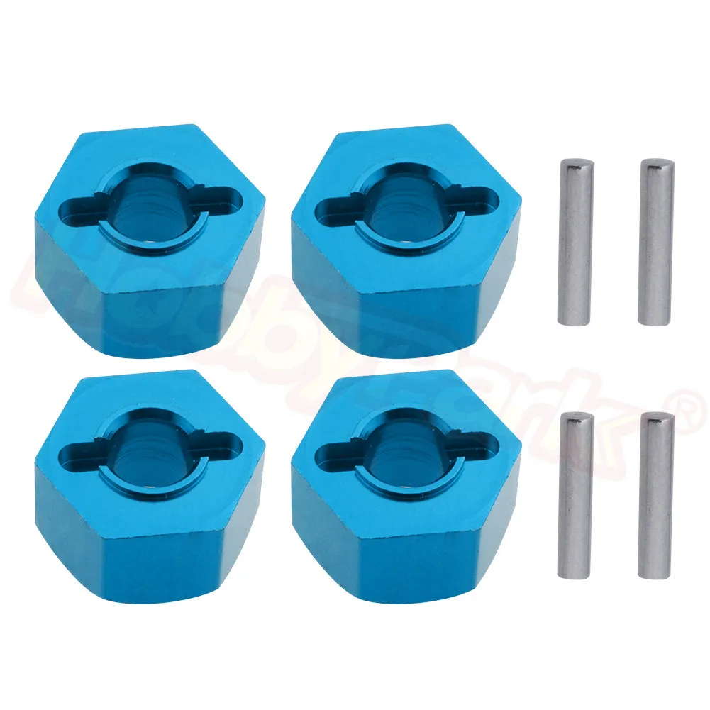 

12mm Aluminum 2.2 Inch Beadlock Wheel Hex Hub Mount Thickness 7mm for 1/10 Axial SMT10 Yeti Wraith Spawn RC Car Parts AX30429