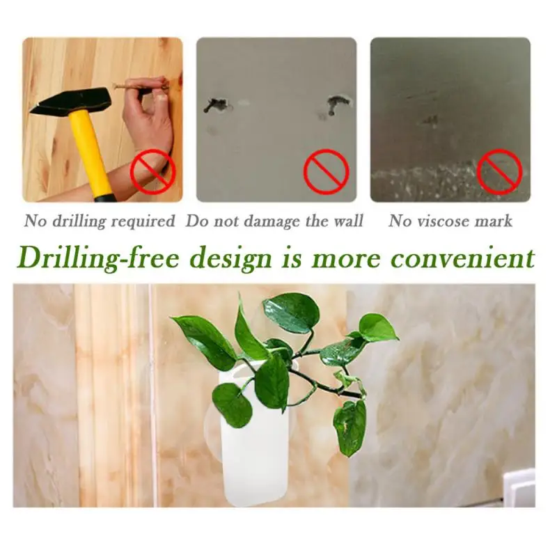 Новинка 2020 настенный резиновый флорет бутылка силиконовая ваза контейнер