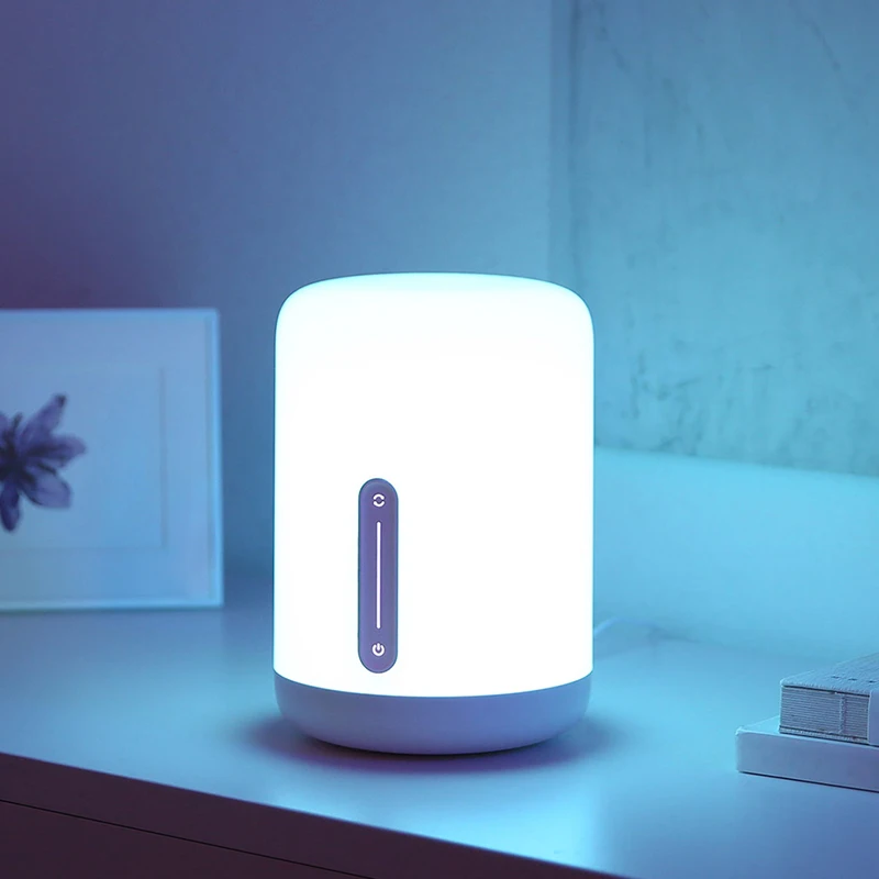Xiaomi Mijia Bedside Lamp 2 Smart Light voice control touch switch Mi home app Led bulb For Apple Homekit Siri & xiaoai clock |
