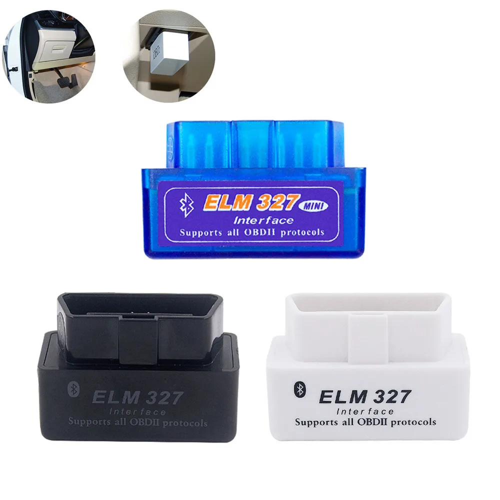 ELM 327 OBD2 Автомобильный сканер для диагностики инструмент Ford Fiesta ST Focus 2 3 Mondeo V2.1 ELM327