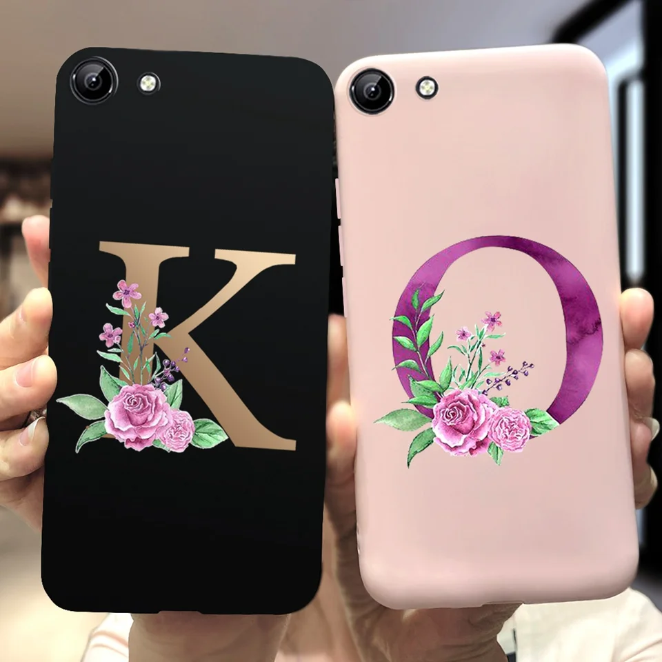 Чехол для Vivo Y81 Y81i с надписью A To Z женский ЧЕХОЛ ДЛЯ Vivo Y83 Y83A Чехол Мягкий силиконовый чехол из ТПУ Vivo Y 81 81i 83 83a 1808