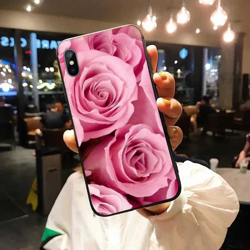 

Colorful Beautiful Roses Phone Case for iPhone 11 12 pro XS MAX 8 7 6 6S Plus X 5S SE 2020 XR