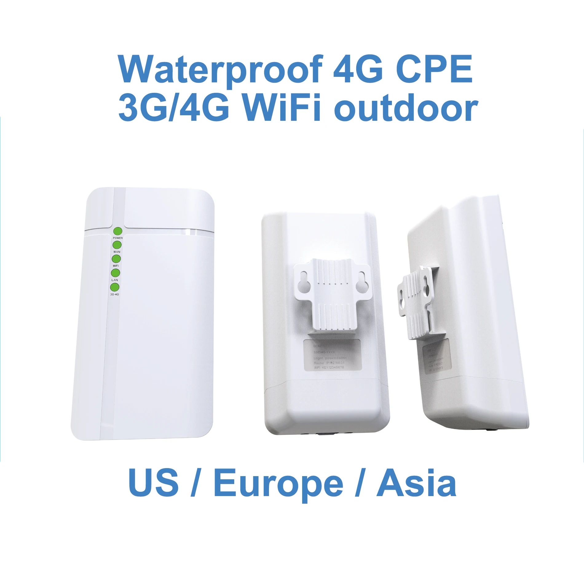 GC112 4G SIM карта водонепроницаемый уличный CAT4 LTE Wi Fi роутер для IP камеры внешнее