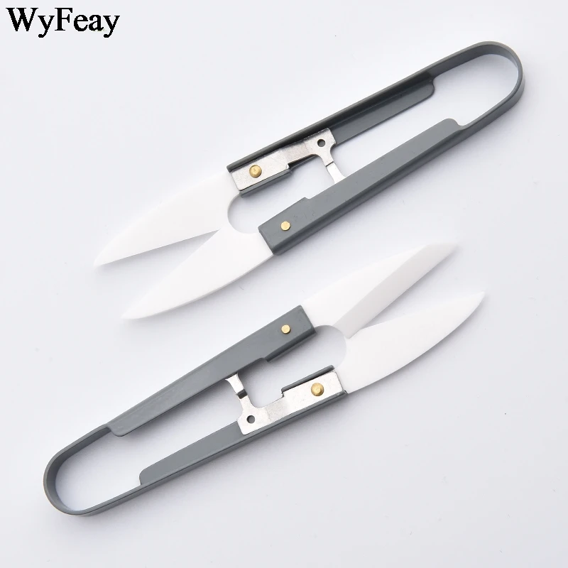 Керамический нож U образной формы ножницы для вышивки крестиком нить головка