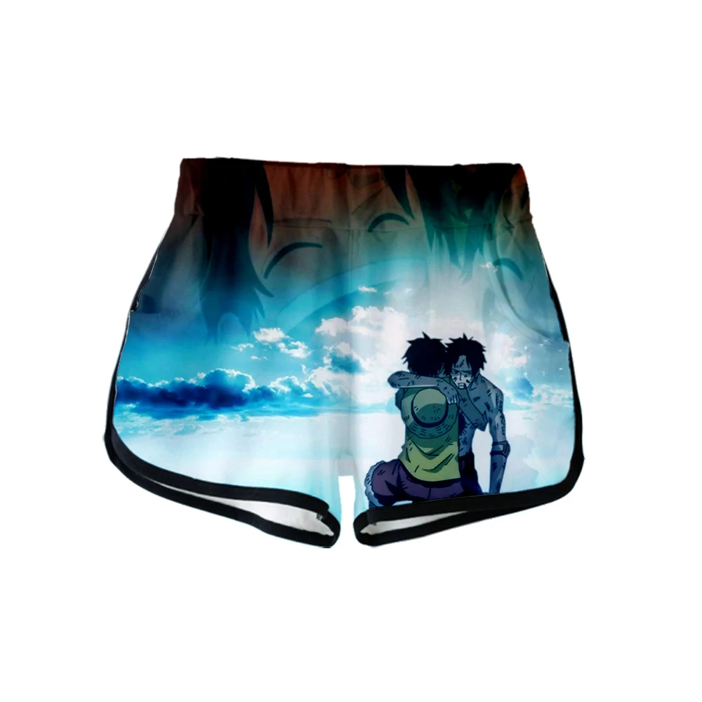 

One Piece 3D Printed Women Shorts Fashion Streetwear Shorts 2019 Hot Sale Harajuku Girls Trendy Summer Wear