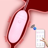 app egg vibrator long distance remote control clitoral stimulator 10 modes bluetooth vaginal g spot massager sex toys for women