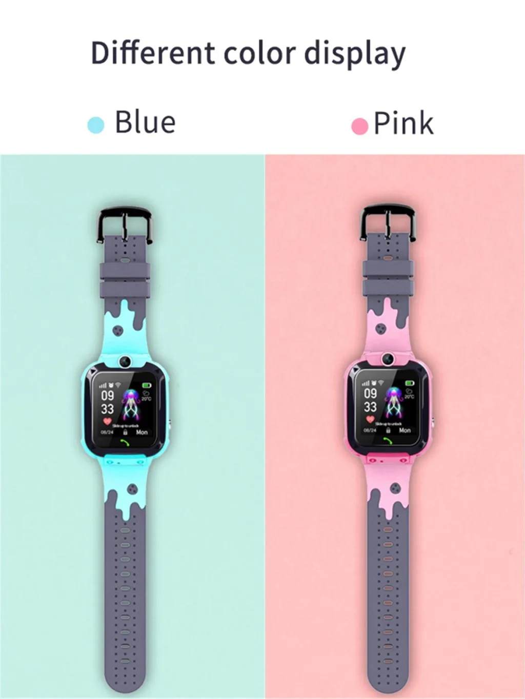 Для samsung galaxy watchKids LPS локатор трекеры Смарт-часы телефон SOS анти-потеря водонепроницаемые часы для samsung часы 46 мм