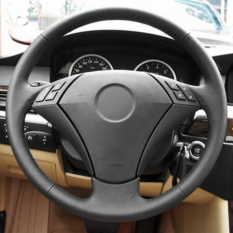 Оплетка из искусственной кожи для BMW E60 Sedan 530d 2003-2009 E61 Touring 2004-2009 | Автомобили и