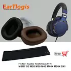 Сменные детали EarTlogis для Audio-Technica ATH MSR7 SE M20 M30 M40 M40X M50X SX1, наушники-бампер, подушки для наушников, повязка на голову