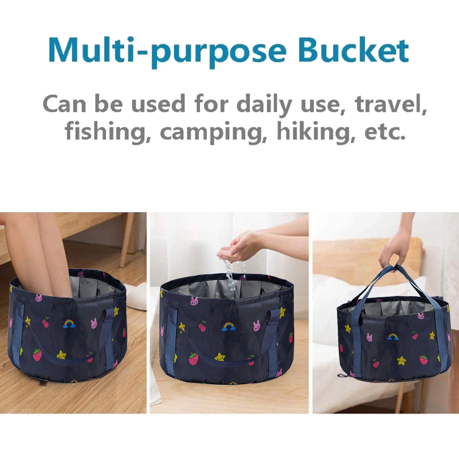 Уличная портативная складная раковина для ног сумка отмачивания дорожная ванна