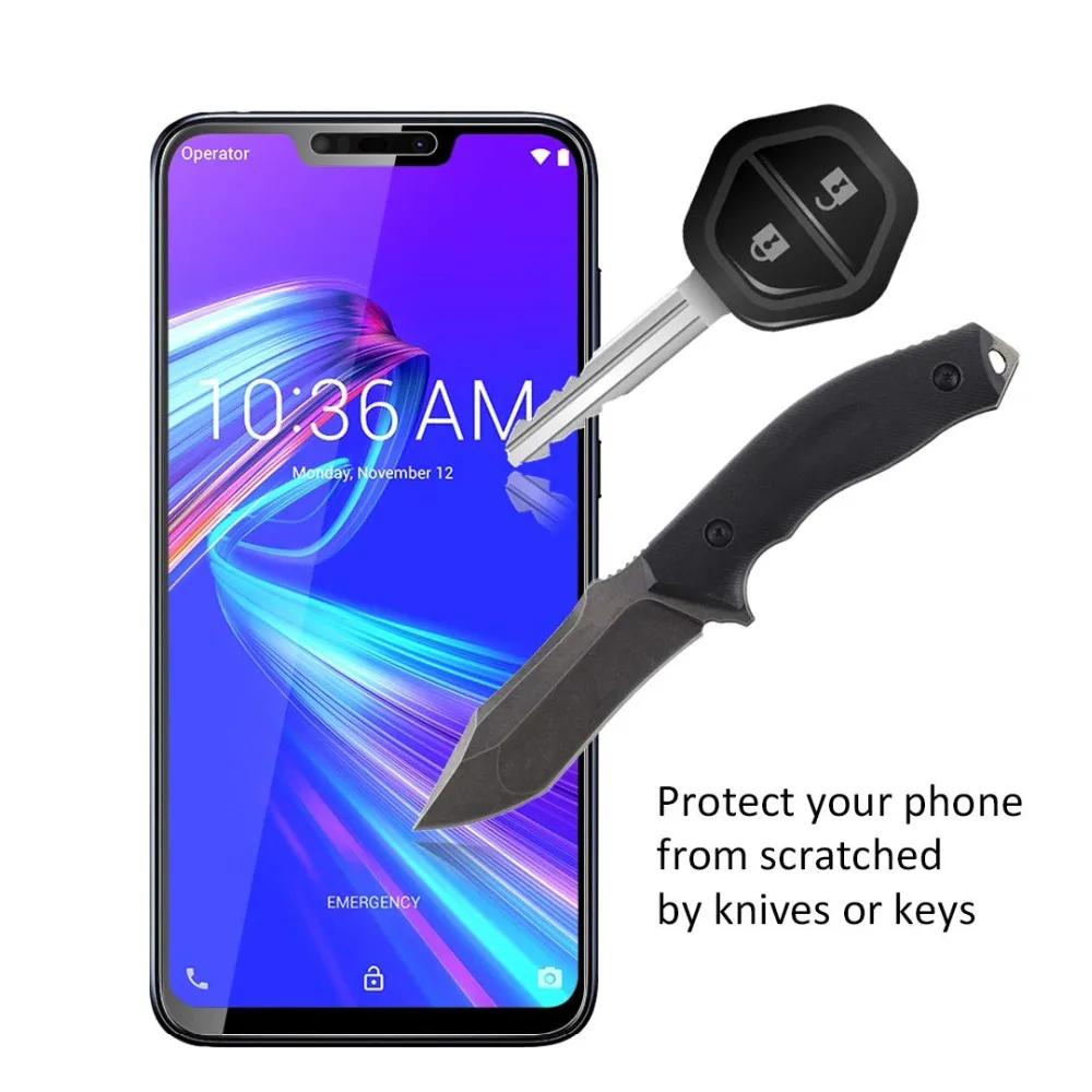 Закаленное стекло 9H с полным покрытием для Asus Zenfone 4 Max ZC554KL ZE554KL защита экрана Для