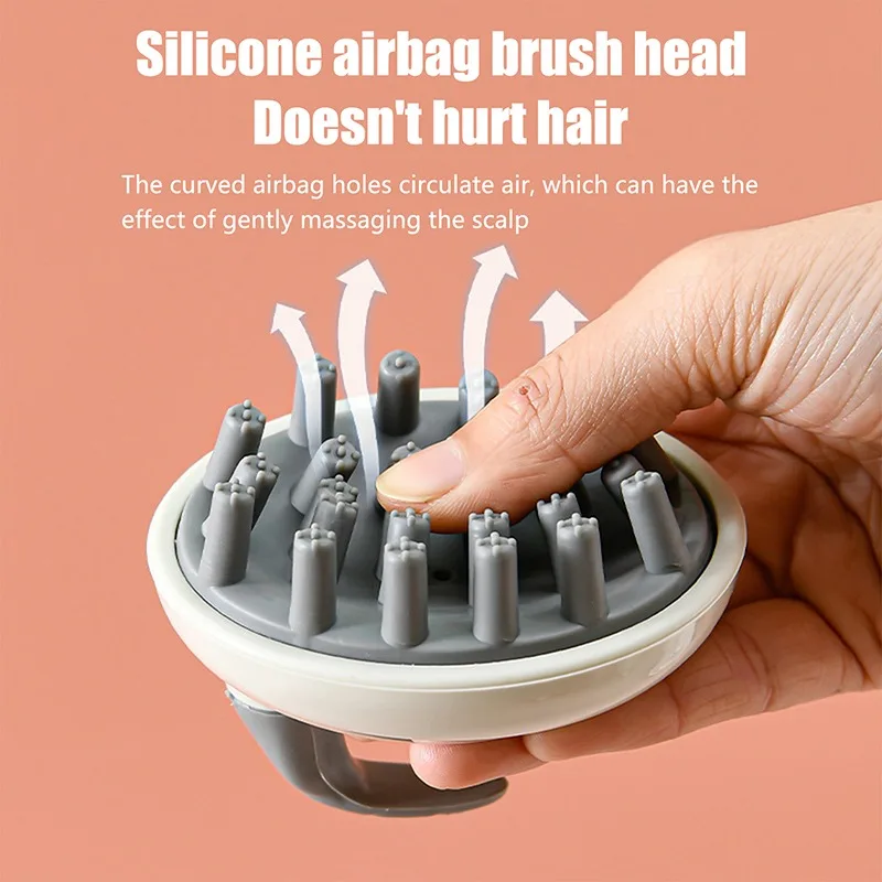 

Shampoo Brush Massage Brush Care Tool Comb Scalp Meridian Massage Brush Shower Hair Comb Portable Shampoo Brush Hair Care Comb