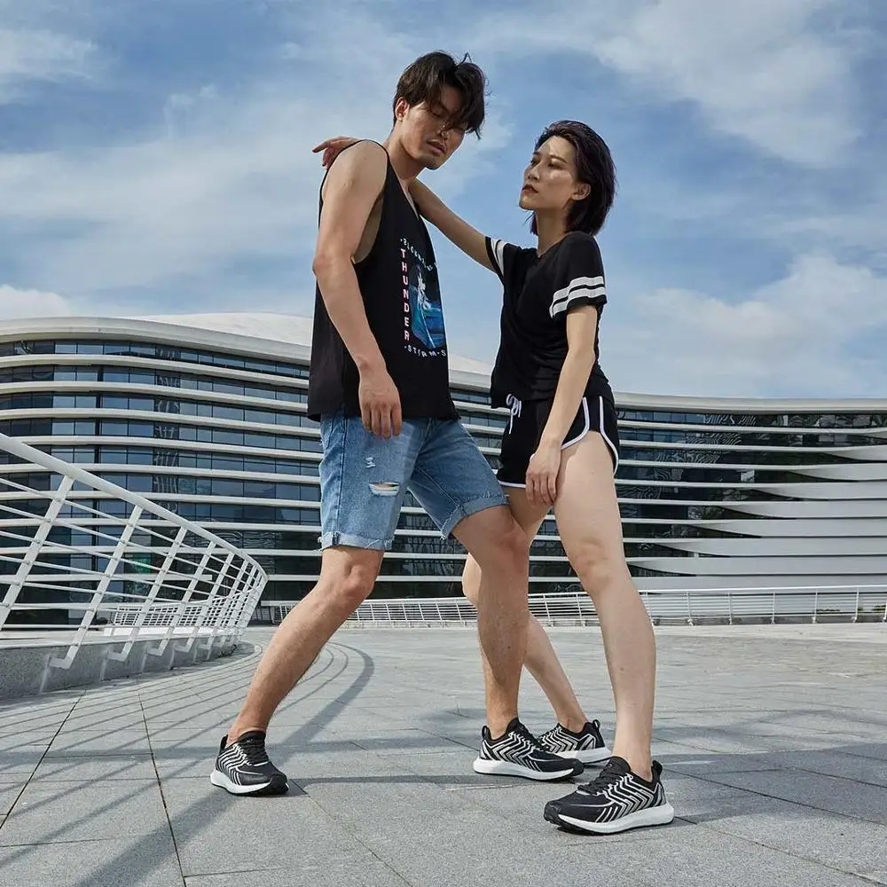 Легкие мужские и женские беговые кроссовки Youpin для марафона светильник дышащие