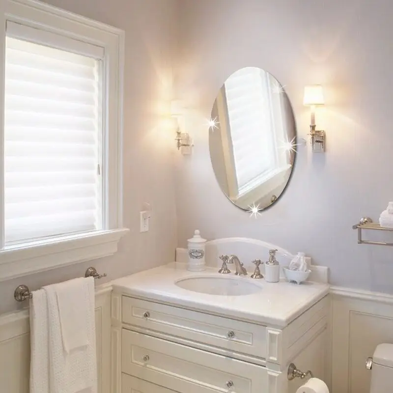 

зеркало молды для рукоделия трафареты для декора штампы для скрапбукинга 1 шт. овальная прямоугольная шаровая комната Декор для ванной акри...