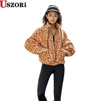 2022 women south koreas new sports leisure cashmere jacket womens thickened yoga suit long sleeve warm zipper plush top