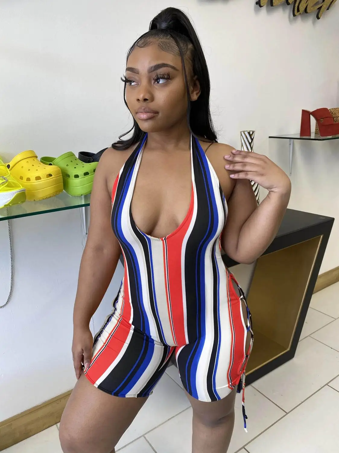 Женский слитный купальник |