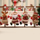 Новогодние и рождественские украшения сделай сам, рождественский подарок, Санта-Клаус, снеговик, дерево, подвеска, подвеска, украшения для дома, Рождество, 2020
