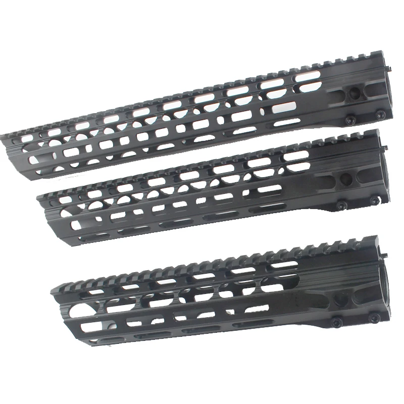 AR15 M4/M16 Free Float M-Lock Quad Rail Handguard Picatinny с цилиндрической гайкой для охоты | Спорт и