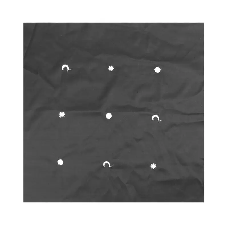 

900D 50×50cm Star Moon Velvet Tarot Tablecloth Astrology Board Game Embroidery Crafts