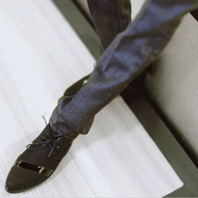 

Обувь для кукол BJD, черная кожаная обувь для кукол BJD SD17 1/3, внутренняя длина 8,5 см, очень красивые аксессуары для кукол SM9