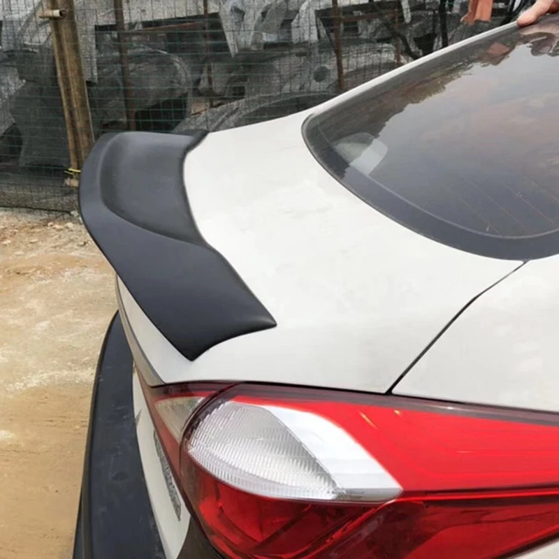 

for Kia K3 spoiler high quality carbon fiber / FRP material primer car rear wing spoiler 2014-2015