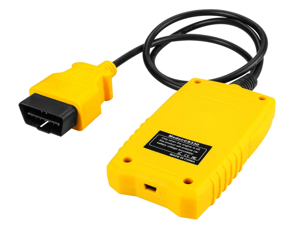 AUTOOL CS330 OBD считыватель кодов Сканер OBDII диагностический инструмент 12 В тестер
