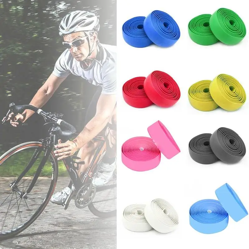 1 пара нескользящие ремни для велосипедной ручки прочные удобные ленты